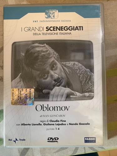 Oblomov dvd sceneggiati rai - sceneggiati,