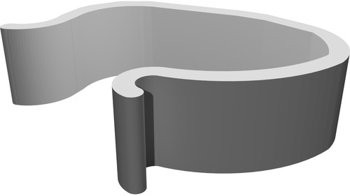 Clip copertura piscina per - clip,