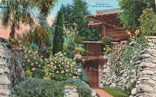 dg267 cartolina cpa california