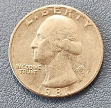 USA PIECE 1981 - QUARTER
