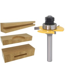 Giuntatrice biscotti gambo 6 mm 1/4" 8 mm punta scanalatrice scanalatrice fresa legno