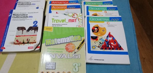 Lotto libri matematica - 8,