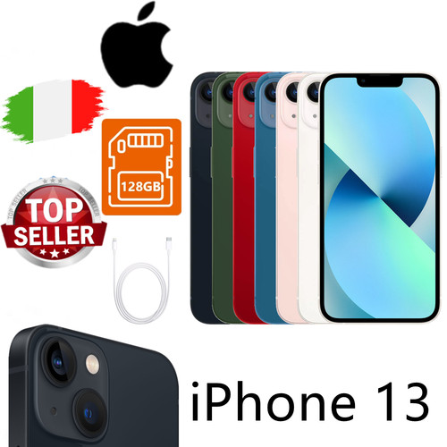 Apple iphone 128gb nero - iphone,
