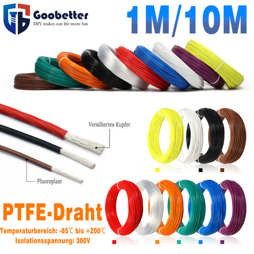 Filo placcato argento ptfe fep - placcato,