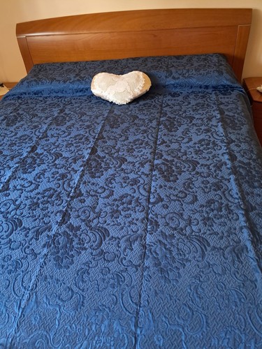 Copriletto vintage damascato - copriletto,