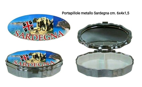 Scatola metallo portapillole - scatola,