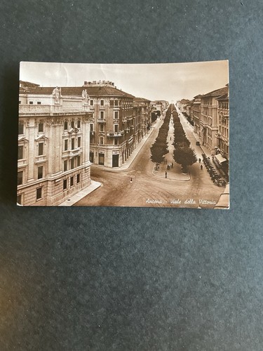 Cartolina ancona viale - ancona,