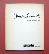 Marco Novati Per Venezia Catalogo Galleria FidArte Mostra 1972 pittura