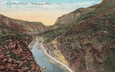 WYOMING - Wind River Canyon, Thermopilis