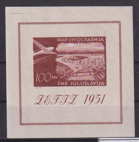 Jugoslavia 1951 michel - michel, n