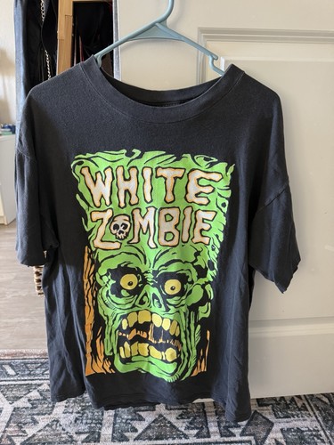 Maglietta zombie bianca alzati - maglietta,