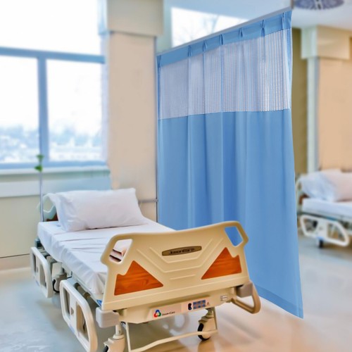 Tenda cubicolo ospedale ampia - tenda,