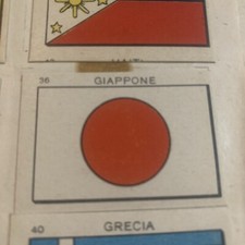 FIGURINA N.36 BANDIERE E