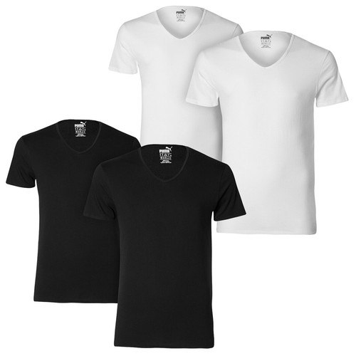 Puma uomo shirt basic neck - uomo, t-shirt