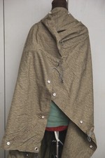 Telo tenda / Poncho mimetico DDR Germania est, in uso a partire dagli anni 1970