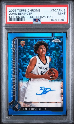 Joan beringer 2025 topps - 2025, cromo