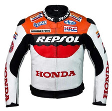 Giacca in pelle per moto da