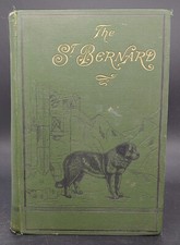 1888 saint bernard dog - uk,