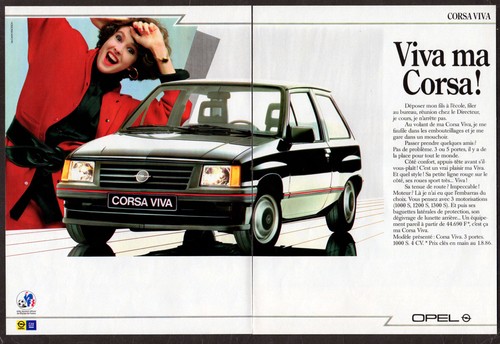 1986 opel corsa viva door - corsa,