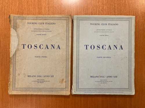 Toscana volumi parte prima - -,