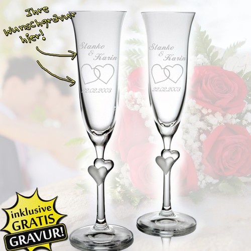2er set bicchieri champagne - 2er,