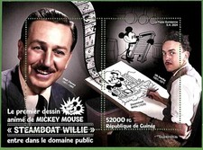 B2385 - Guinea - Foglio francobolli ERRORE ERRORE ERRATO - 2024 - Walt Disney, Topolino