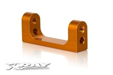 XRAY T3 supporto differenziale posteriore inferiore alluminio-arancione / XRA302048-O