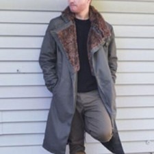 Giacca cappotto cotone trench