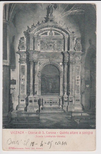1905 antica cartolina di - -,