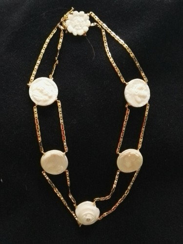 Collana con cammei - collana , con 