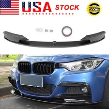 Carbon look front splitter - mp,