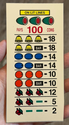 Inserto tavolo pagamento - , slot