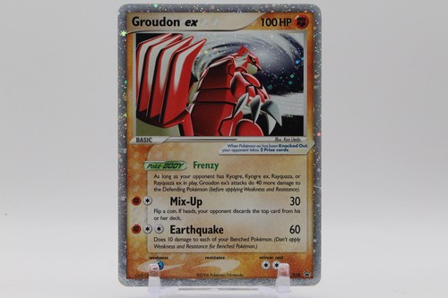 Groudon 038 lattine da - ex,