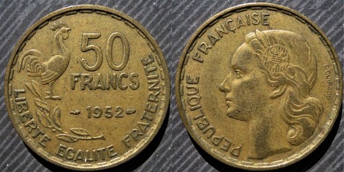 France 50 francs 1952 - 50,