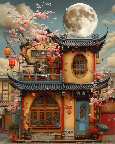 Stampa artistica 8x10 - , casa