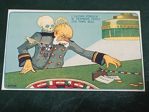 Cartolina satirica militare - satirica,