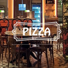 vetrofania pizza adesivo vetrine negozio pizzeria 60 cm