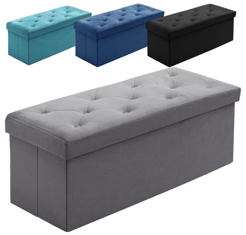 Pouf contenitore pieghevole