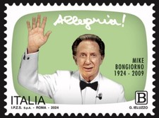 Francobollo 2024 italia mike - francobollo, italia.