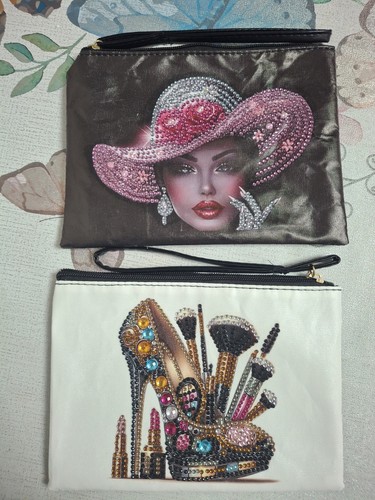 Pochette portatrucchi fatta - pochette,
