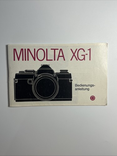 Minolta manuale di - minolta,