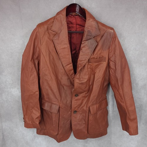 Giacca pelle vintage robert - giacca,
