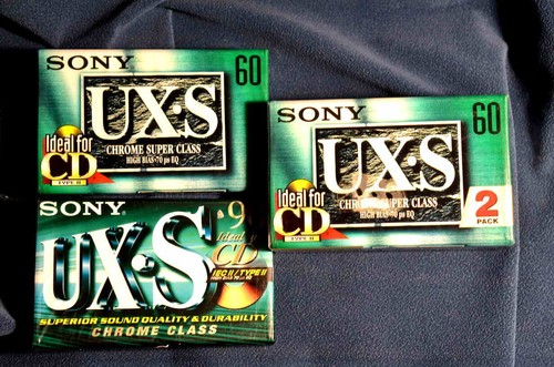 Lot cassettes sony ux s - lot, de