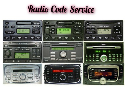 Ford radio pin code service - radio,