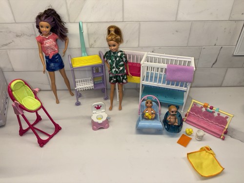 Lotto culla barbie babysitters - barbie,