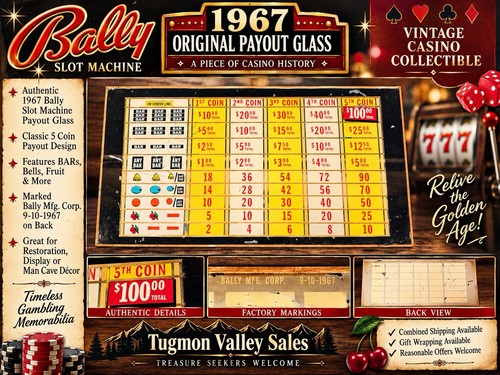 Vintage 1967 bally - 1967, slot