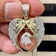 Ciondolo Ali Aquila Placcato