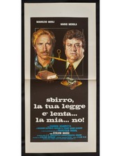 locandina SBIRRO LA TUA LEGGE