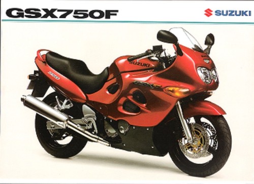 Suzuki gsx750f gsx750fk2 2002 - gsx750f,