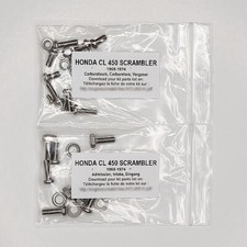 HONDA CB 450 K1-K7 1968-1974 Kit viti PHILLIPS inox n°1 carburatori CB450K CB450